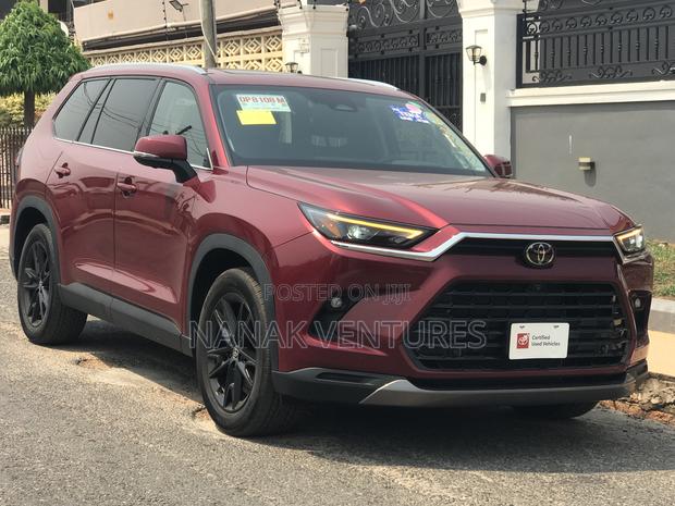 New Toyota Highlander Platinum AWD 2024 Red