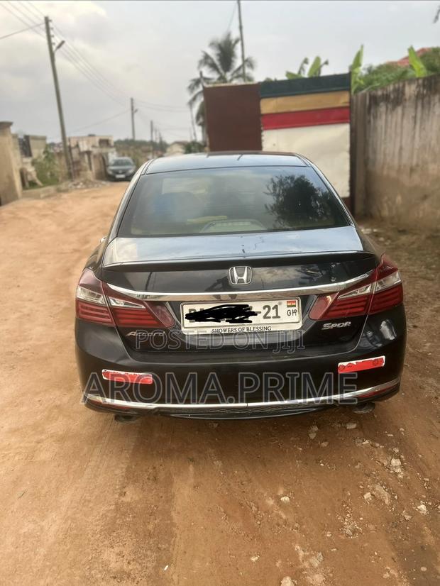 Honda Accord Sport 4dr Sedan (2.4L 4cyl CVT) 2015 Black
