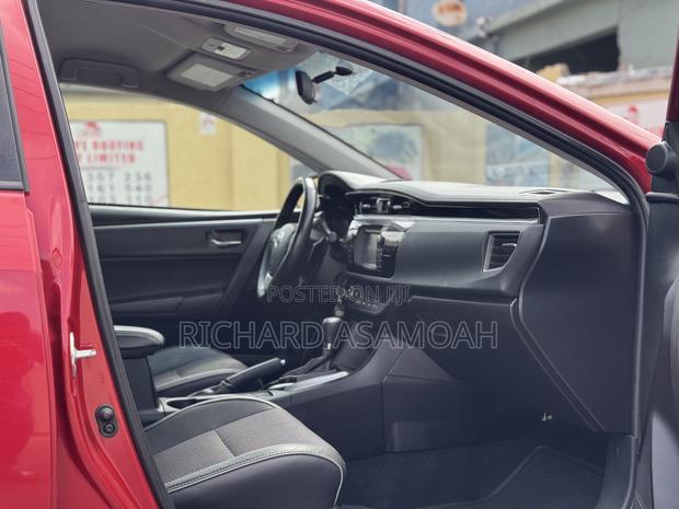 Toyota Corolla S Plus 4dr Sedan (1.8L 4cyl CVT) 2015 Red