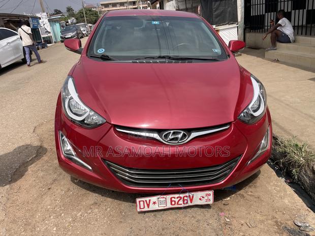 Hyundai Elantra SE Sedan FWD (1.8L 4cyl 6A) 2016 Red