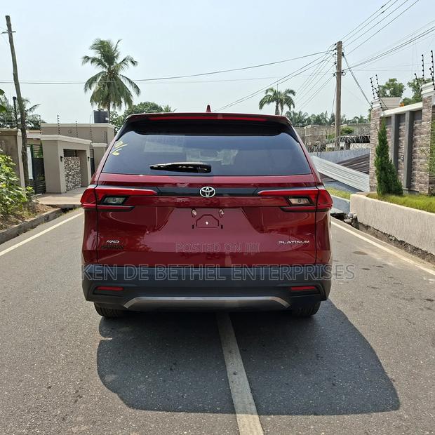 Toyota Highlander Platinum FWD 2024 Red