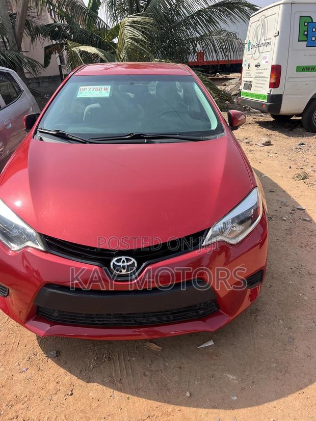 Toyota Corolla LE Eco 4dr Sedan (1.8L 4cyl CVT) 2016 Red