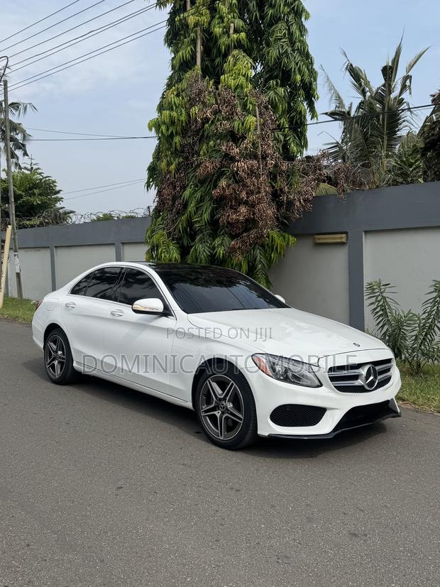 Mercedes-Benz C300 Sport 4dr AWD 4Matic Sedan (2.0L 4cyl 7A) 2015 White