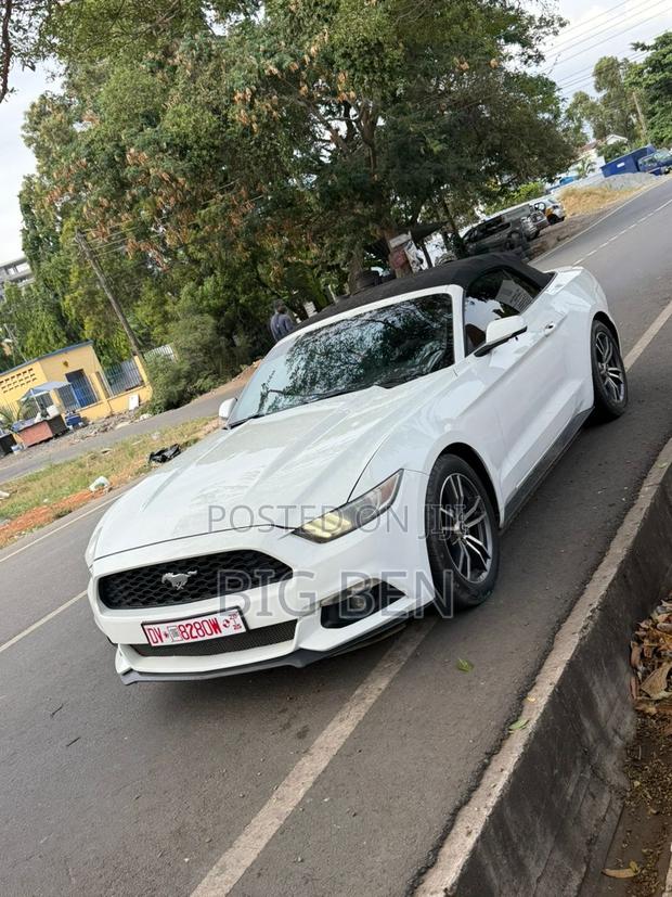 Ford Mustang EcoBoost Convertible 2018 White