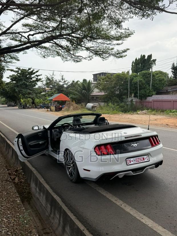 Ford Mustang EcoBoost Convertible 2018 White