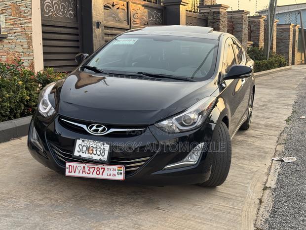 Hyundai Elantra Limited 4dr Sedan (1.8L 4cyl 6A) 2015 Black