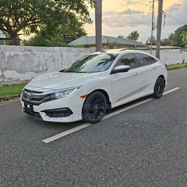 Honda Civic EX 4dr Sedan (2.0L 4cyl) 2017 White