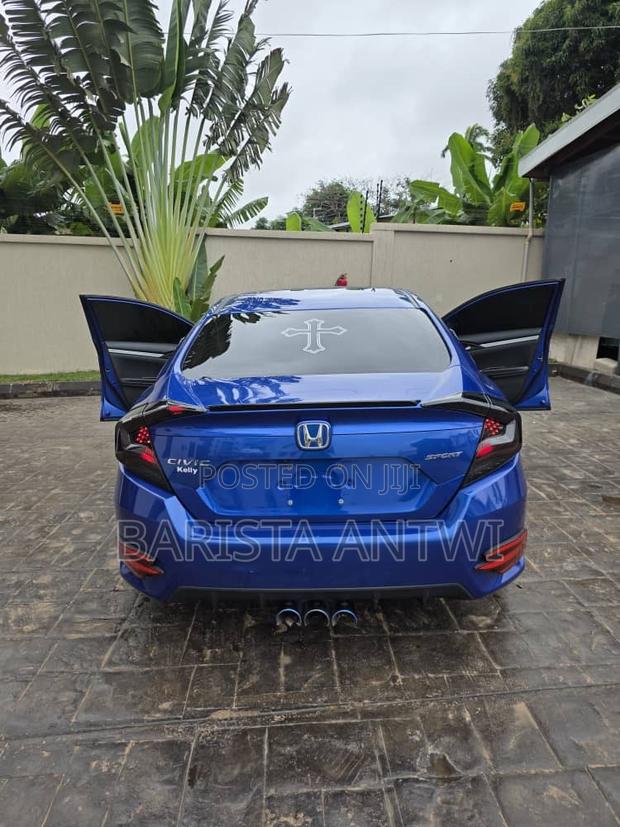 Honda Civic Sport Sedan 2019 Blue