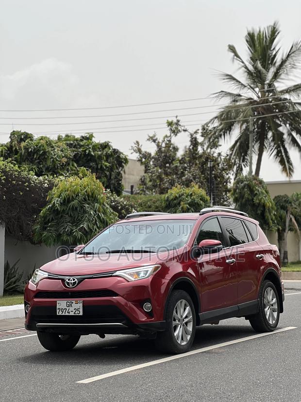 Toyota RAV4 Limited AWD (2.5L 4cyl 6A) 2016 Red