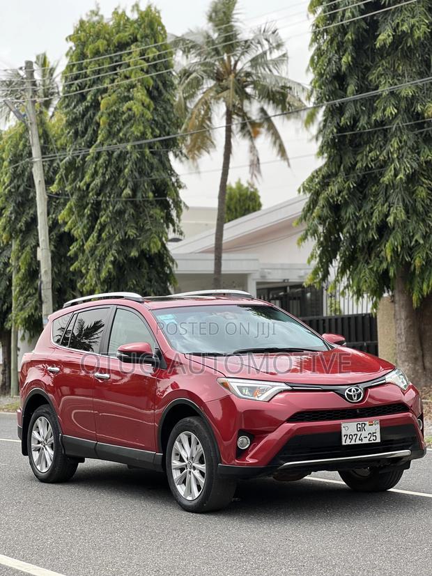 Toyota RAV4 Limited AWD (2.5L 4cyl 6A) 2016 Red