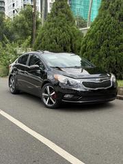 Kia Forte SX Hatchback 2016 Black for sale