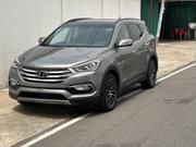 Hyundai Santa Fe SE AWD 2017 Gray for sale