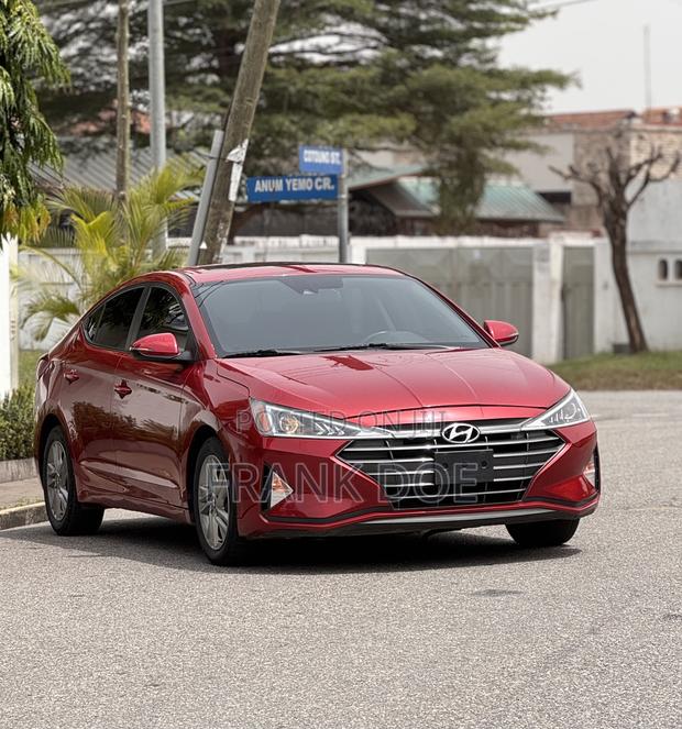 Hyundai Elantra Limited 2020 Red