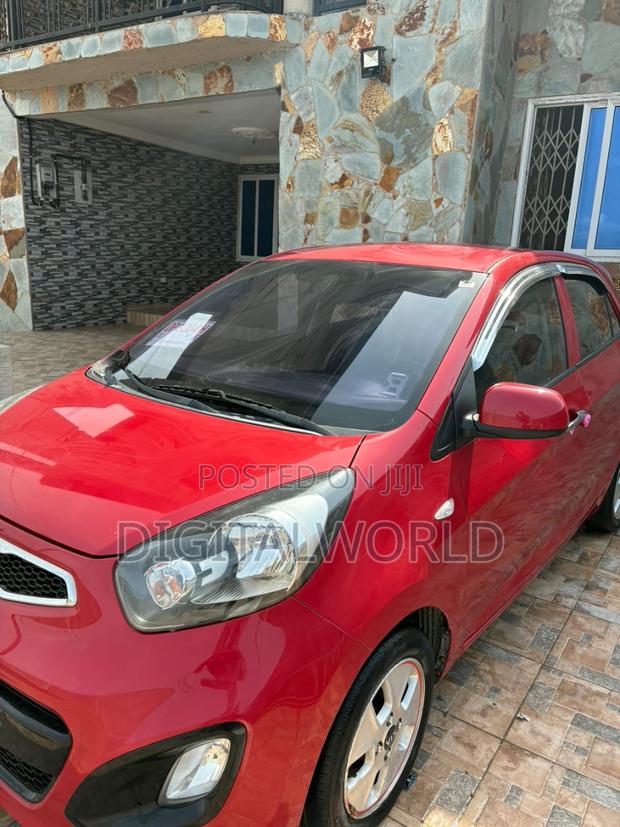 Kia Morning 2015 Red
