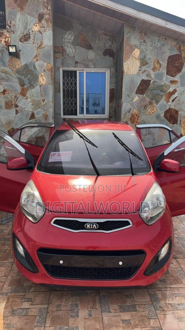 Kia Morning 2015 Red