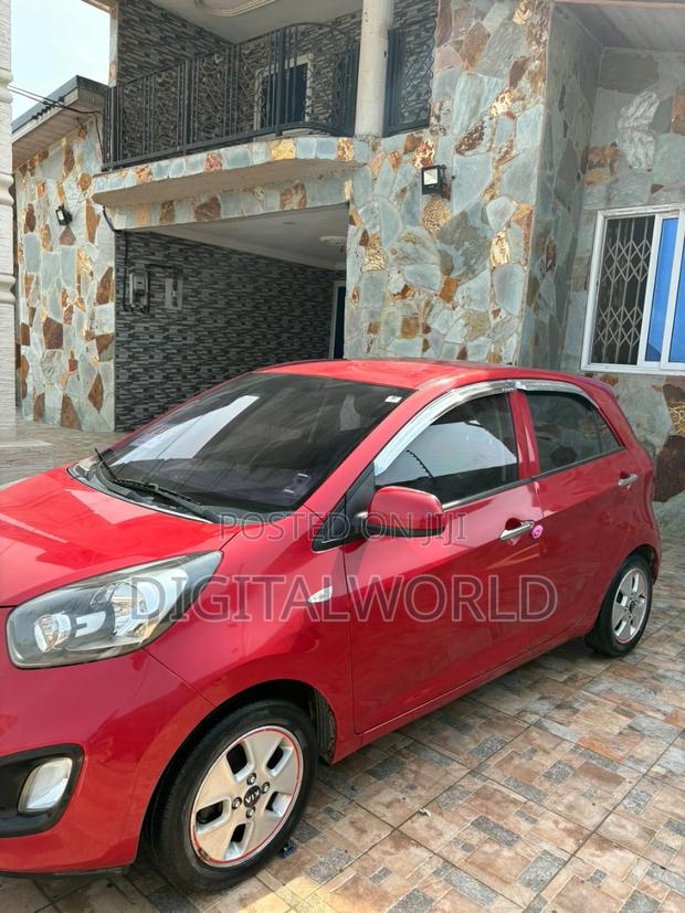 Kia Morning 2015 Red