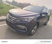 Hyundai Santa Fe SE AWD 2017 Blue for sale