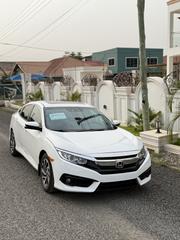 Honda Civic EX Sedan 2018 White for sale