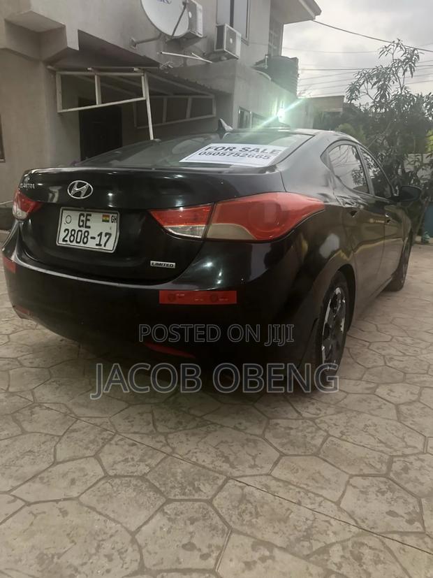 Hyundai Elantra GLS Sedan FWD (1.8L 4cyl 6M) 2013 Black