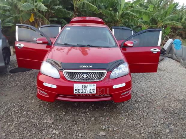 Toyota Corolla S 2007 Red