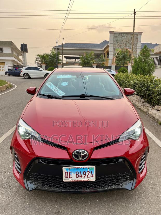 Toyota Corolla SE 4dr Sedan (1.8L 4cyl CVT) 2017 Red