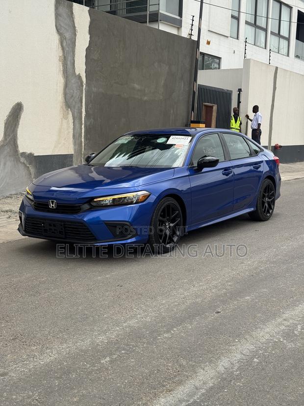 Honda Civic Sport CVT 2024 Blue