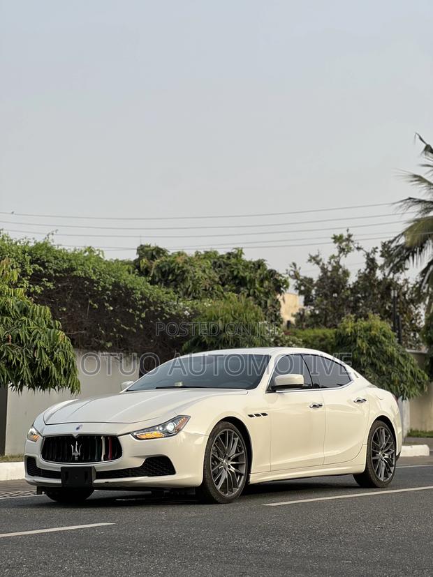 Maserati Ghibli S Q4 4dr Sedan AWD (3.0L 6cyl Turbo 8A) 2015 White