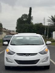Hyundai Elantra Limited PZEV 4dr Sedan (1.8L 4cyl 6A) 2015 White for sale