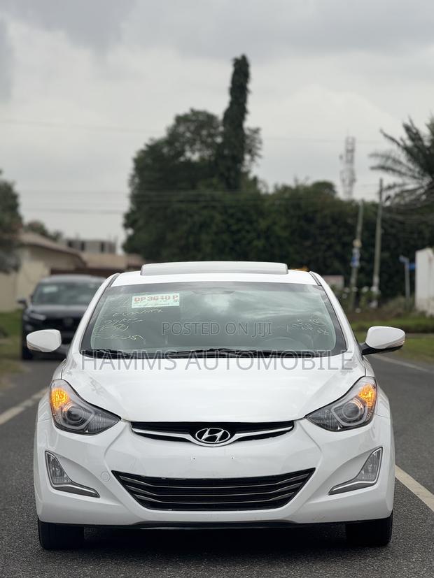 Hyundai Elantra Limited PZEV 4dr Sedan (1.8L 4cyl 6A) 2015 White