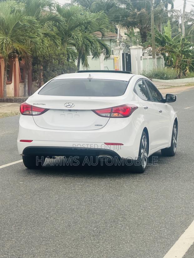 Hyundai Elantra Limited PZEV 4dr Sedan (1.8L 4cyl 6A) 2015 White