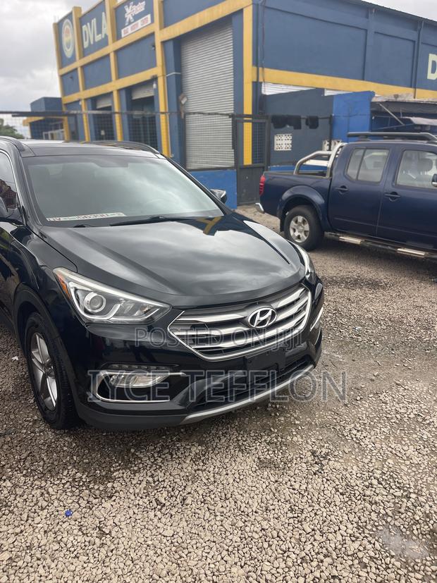 Hyundai Santa Fe SE AWD 2017 Black