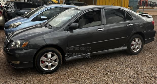 Toyota Corolla S 2007 Gray