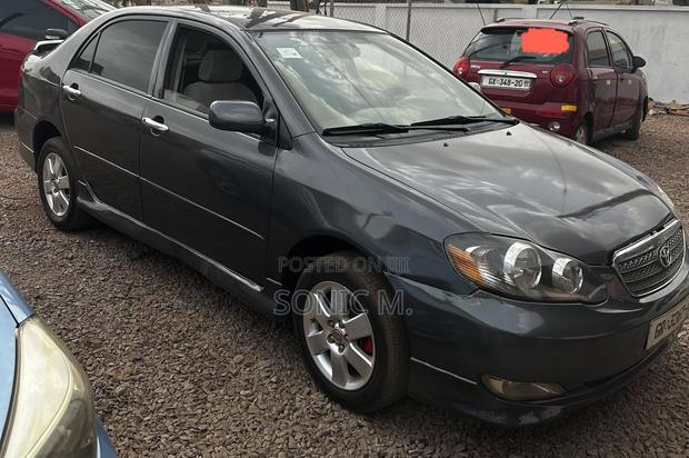 Toyota Corolla S 2007 Gray