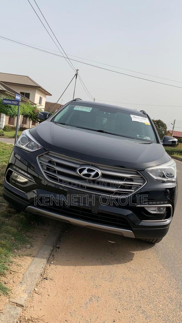 Hyundai Santa Fe SE AWD 2017 Black