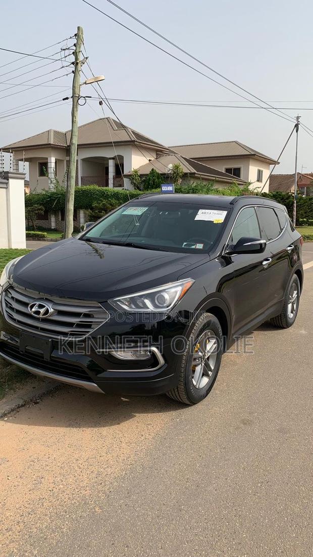 Hyundai Santa Fe SE AWD 2017 Black