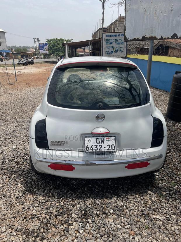 Nissan March 2010 White