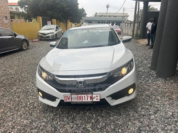 Honda Civic EX-L Sedan 2019 White