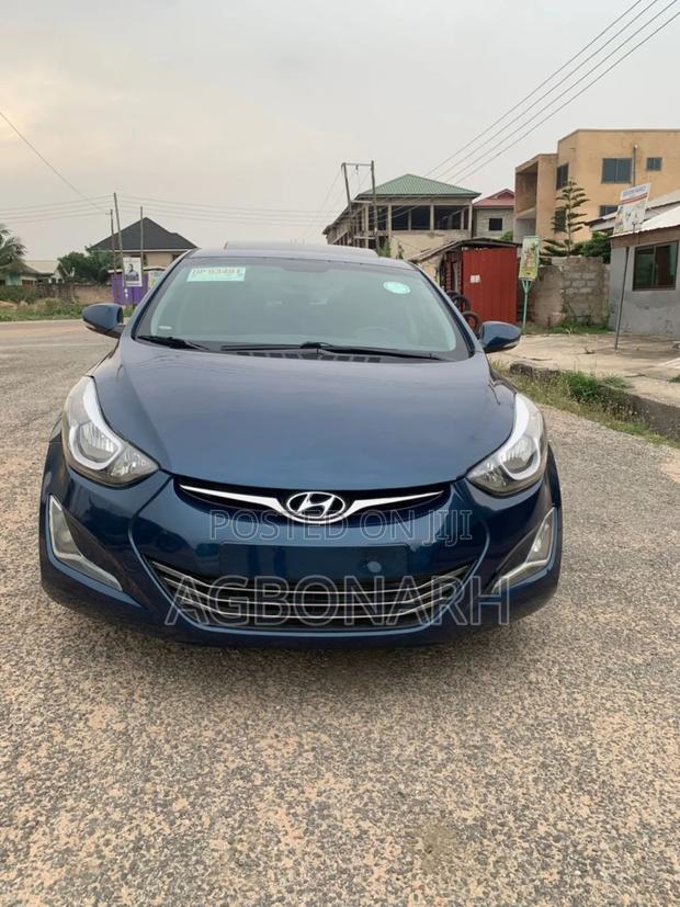 Hyundai Elantra Limited 4dr Sedan (1.8L 4cyl 6A) 2015 Blue
