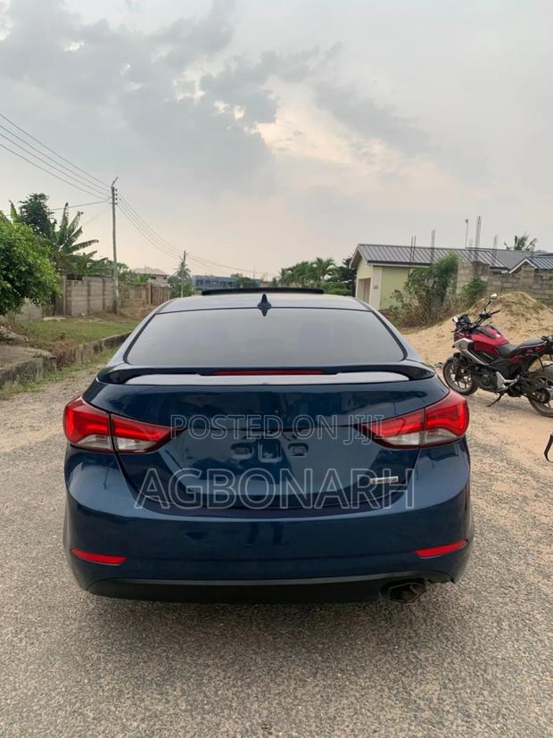 Hyundai Elantra Limited 4dr Sedan (1.8L 4cyl 6A) 2015 Blue