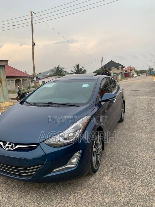 Hyundai Elantra Limited 4dr Sedan (1.8L 4cyl 6A) 2015 Blue