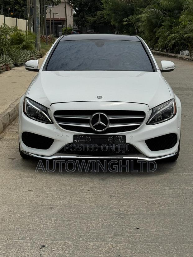 Mercedes-Benz C300 Sport 4dr AWD 4Matic Sedan (2.0L 4cyl 7A) 2015 White