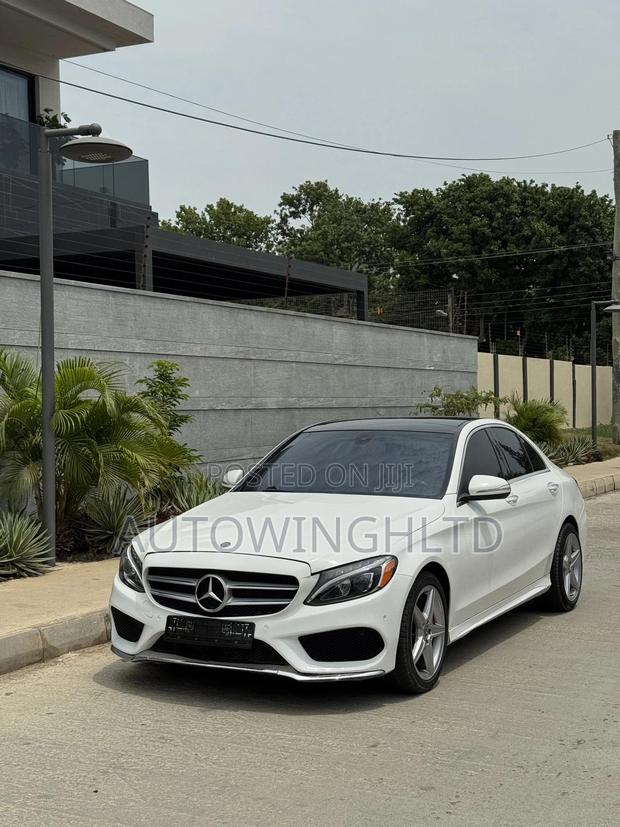 Mercedes-Benz C300 Sport 4dr AWD 4Matic Sedan (2.0L 4cyl 7A) 2015 White