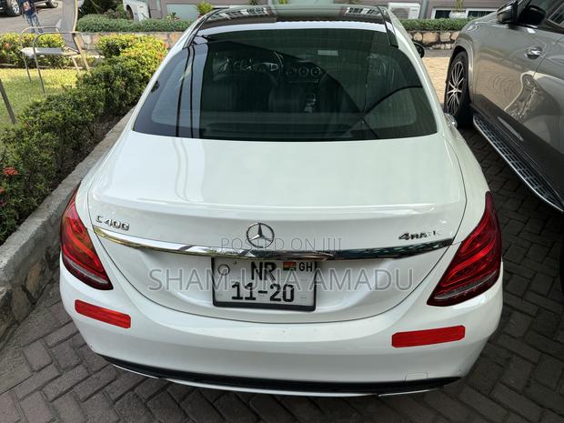 Mercedes-Benz C400 4Matic AWD Sedan (3.0L V6 7A) 2015 White