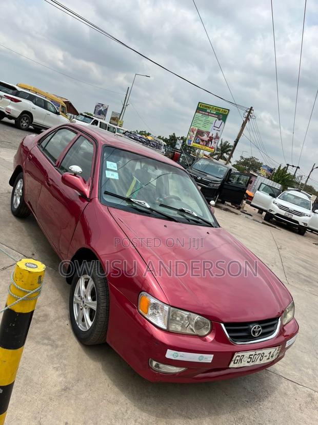 Toyota Corolla 2002 Red