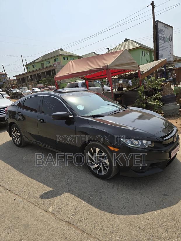 Honda Civic EX Sedan 2018 Black