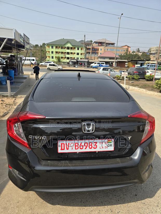 Honda Civic EX Sedan 2018 Black