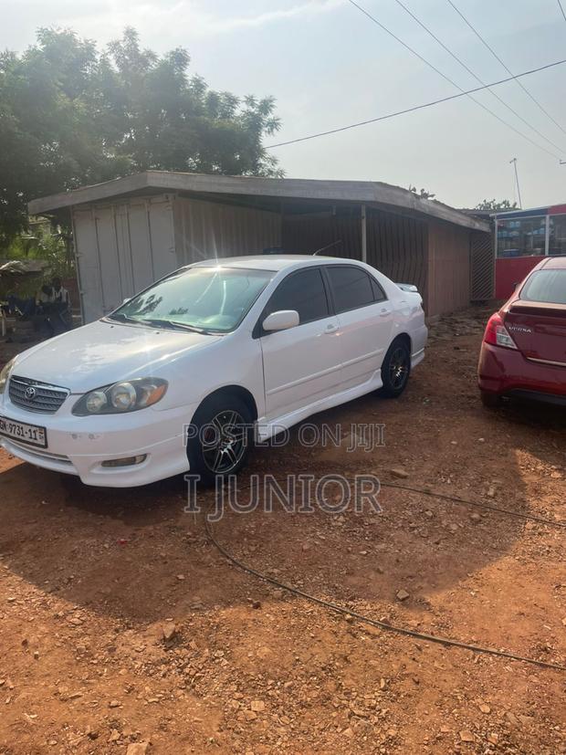 Toyota Corolla S 2005 White