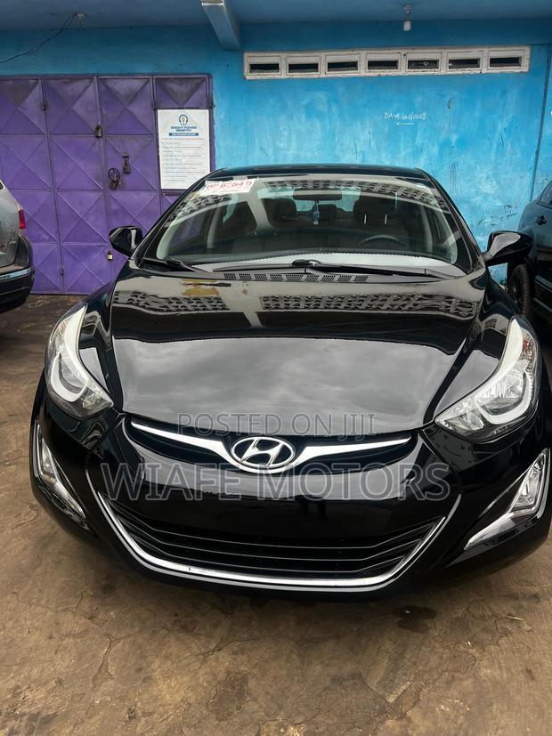 Hyundai Elantra SE 4dr Sedan (1.8L 4cyl 6M) 2015 Black