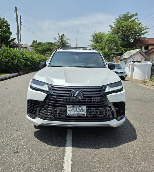 New Lexus LX 600 2024 White