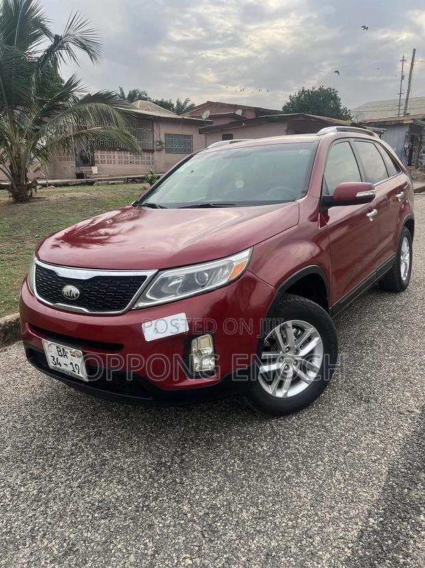 Kia Sorento LX 4dr SUV AWD (2.4L 4cyl 6A) 2014 Red